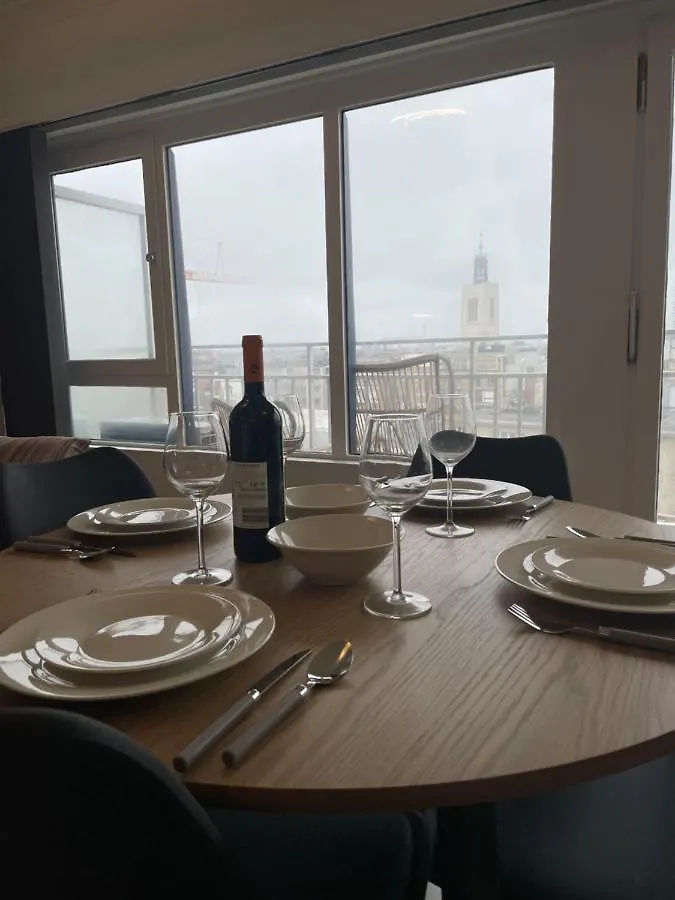 Appartement Studio Met Schitterend Uitzicht Op Oostende - Marijana2